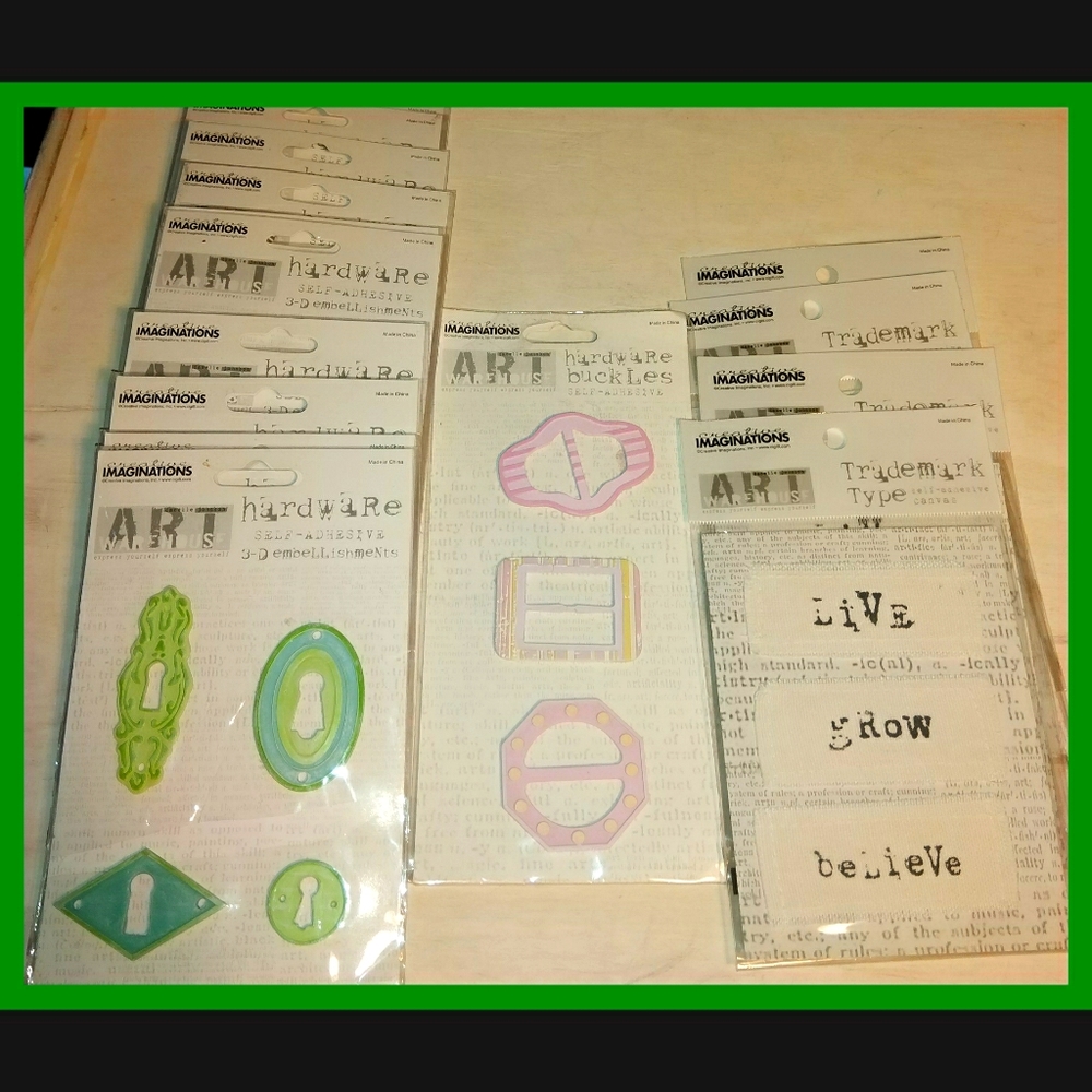 NWT CREATIVE IMAGINATIONS SCRAPBOOKING SUPPLIES